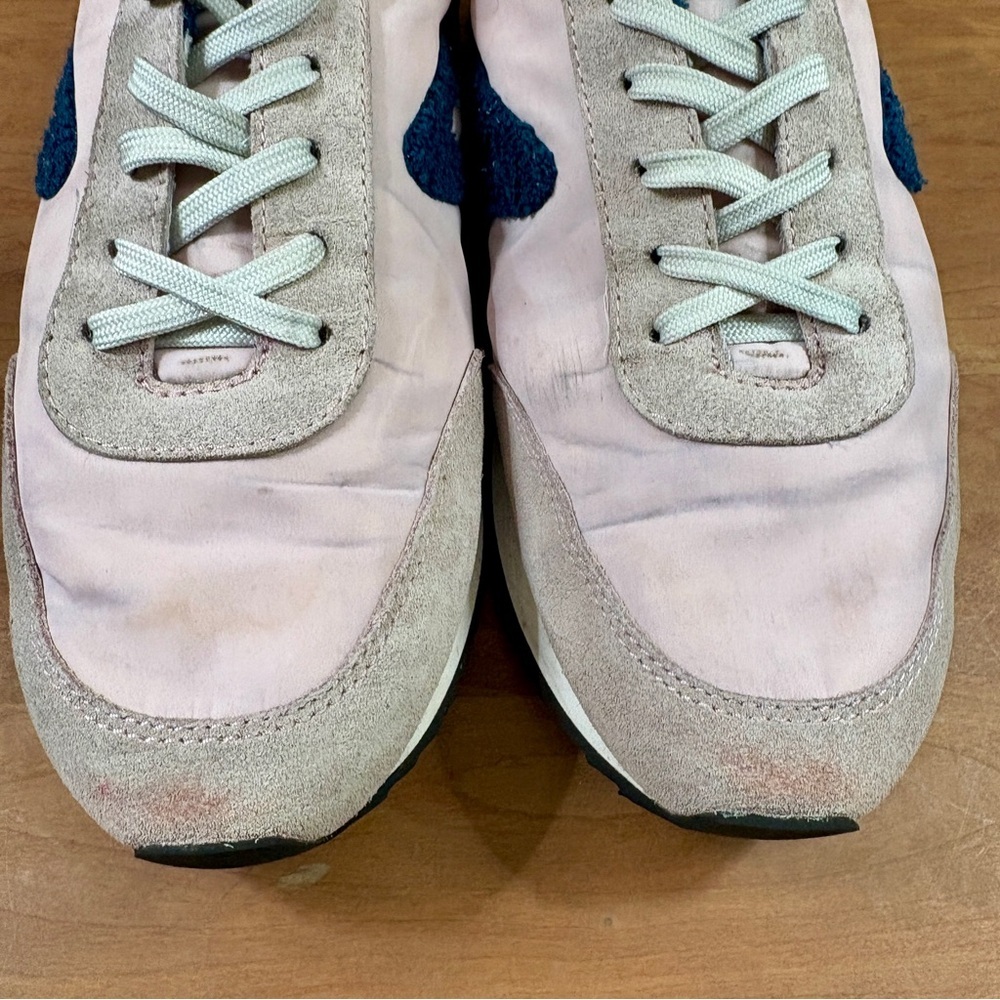 Rag & Bone NY Retro Runner Lace Up Sneakers Pink & Blue Suede, Womens size 41 - Picture 6 of 15